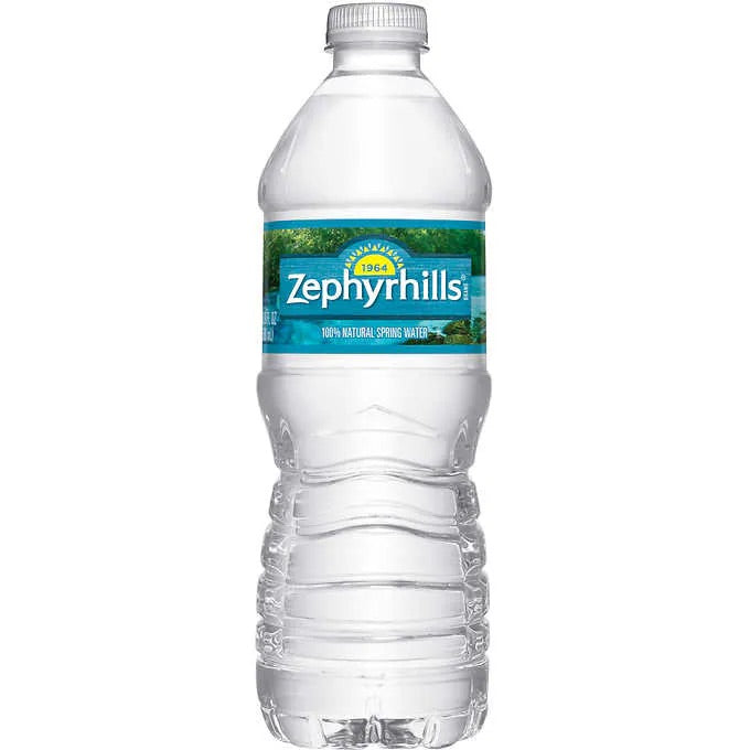 Zephyrhills 100% Natural Spring Water (16.9 fl. oz., 40 pk.) TOTAL 400 BOTTLES