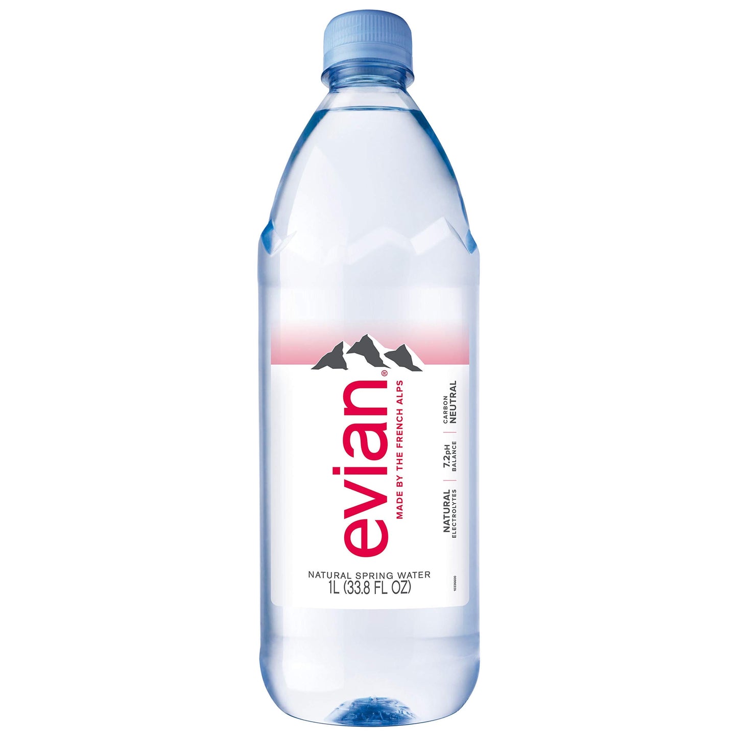 Evian Natural Spring Bottled Water (1L., 12 pk.) TOTAL 48 BOTTLES